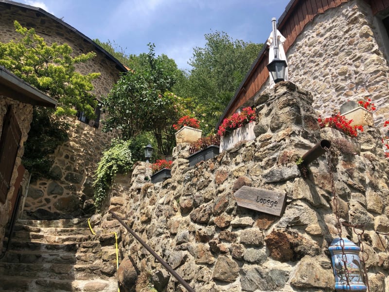 Beau sentier pédestre du village d’Orus à celui de Lapège - Orus