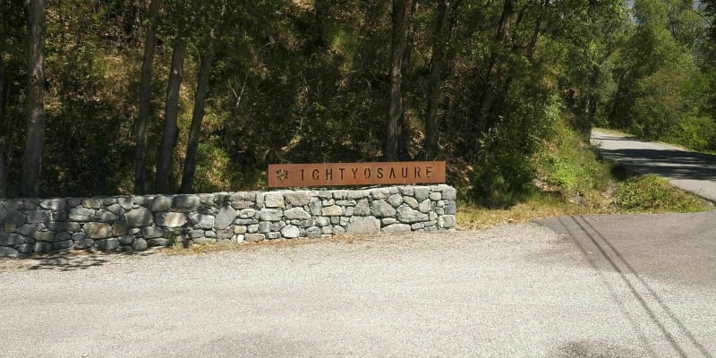 Sentier de l'Ichtyosaure - La Robine-sur-Galabre