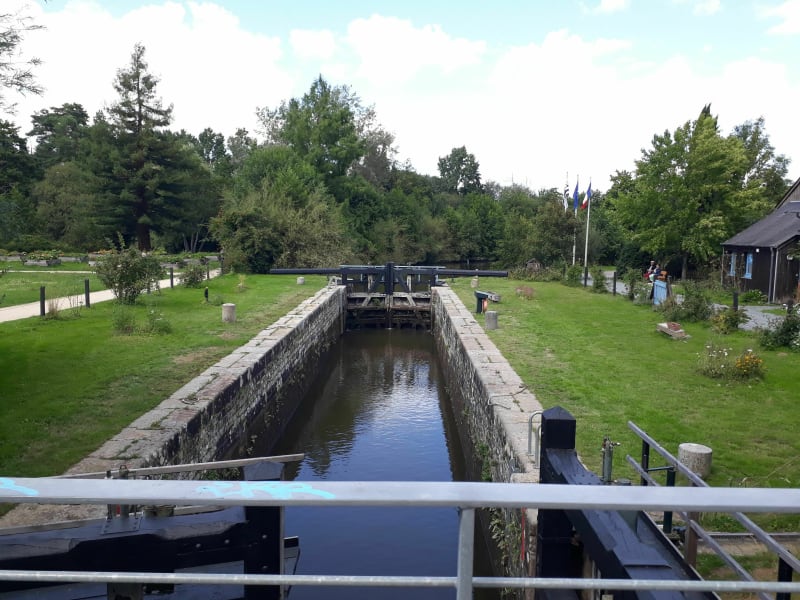 De Kerfleury à Saint Grégoire par le canal - Saint-Grégoire