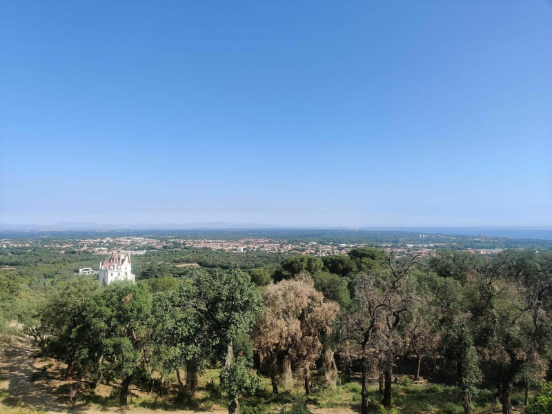 Château de Valmy depuis Argelès- Plage - Argelès-sur-Mer