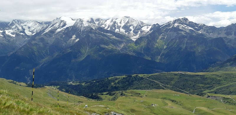 Boucle Aiguille Croche, retour par la crête, Tête du Véleray - Hauteluce