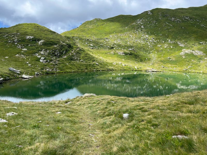 Lac noir au-dessus de Montsapey - Montsapey