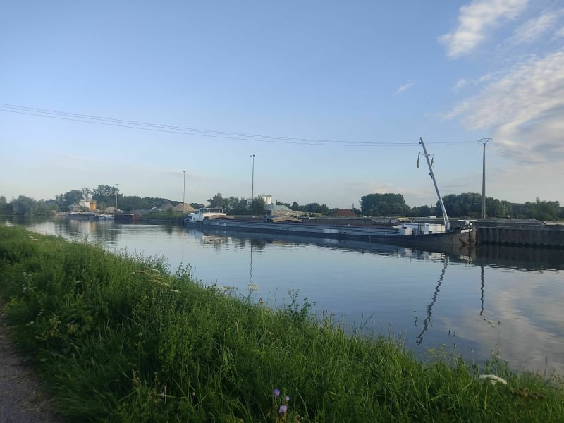 Le long du canal d'Aire - Gonnehem