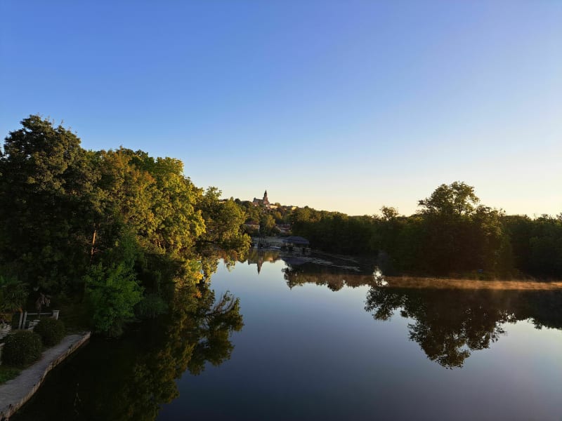 Routine santé en bord de Charente à Sireuil - Roullet-Saint-Estèphe