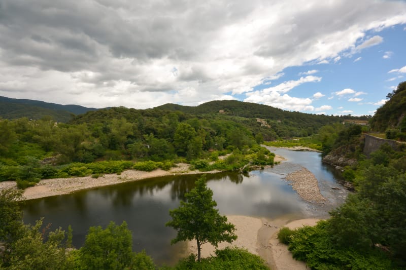 Pédaler sur la Dolce Via entre La Voulte-sur-Rhône et Les Ollières-sur-Eyrieux - La Voulte-sur-Rhône