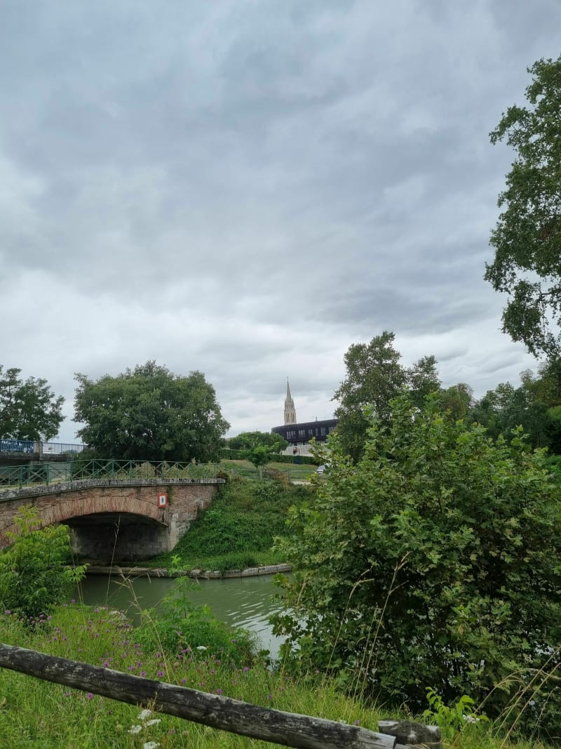 Valence d'Agen et retour à Moissac par la piste cyclable - Moissac