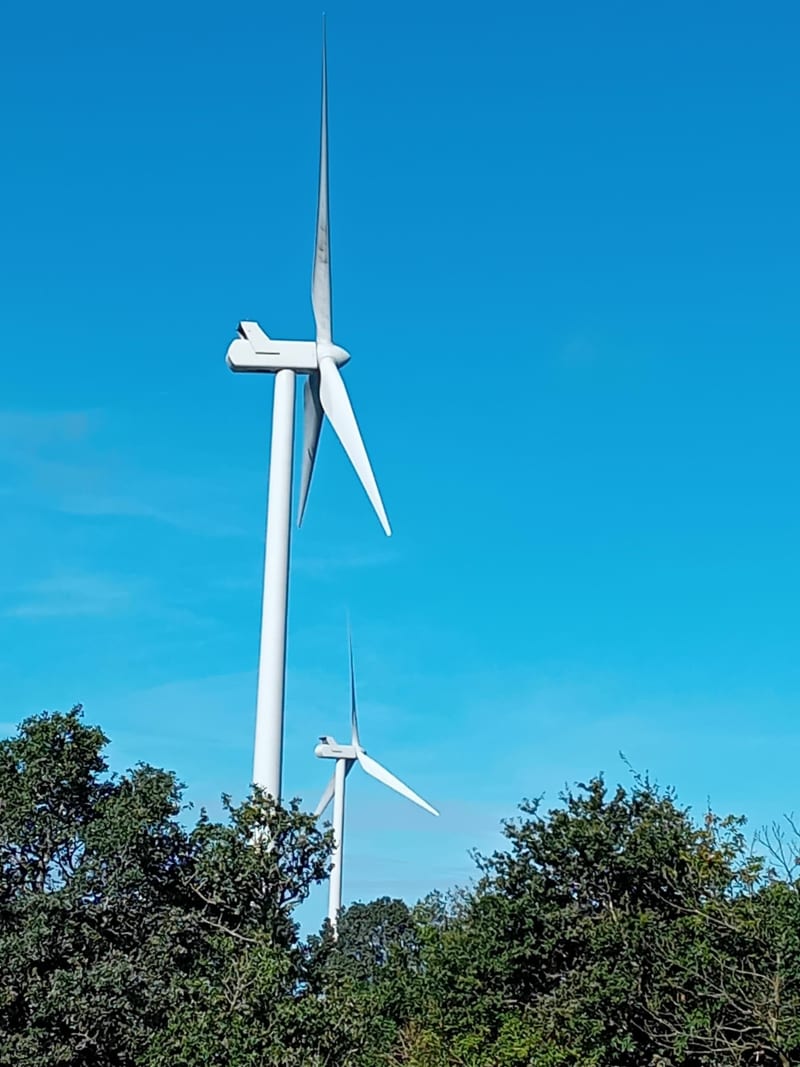 Les éoliennes de Cadol - Melgven