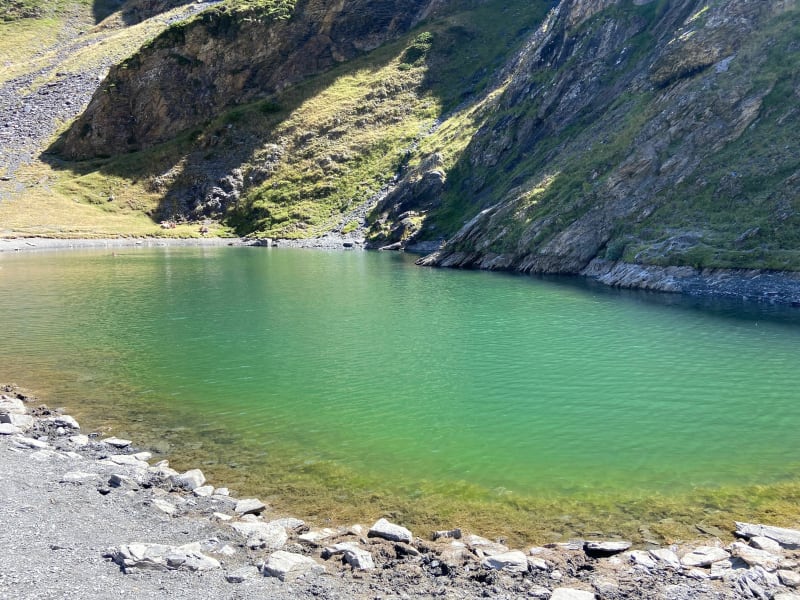 Le lac de Badet au départ de Piau Engaly - Aragnouet