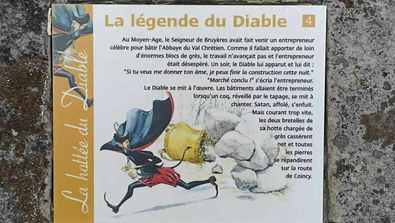 La Hottée du Diable et le géant - Coincy