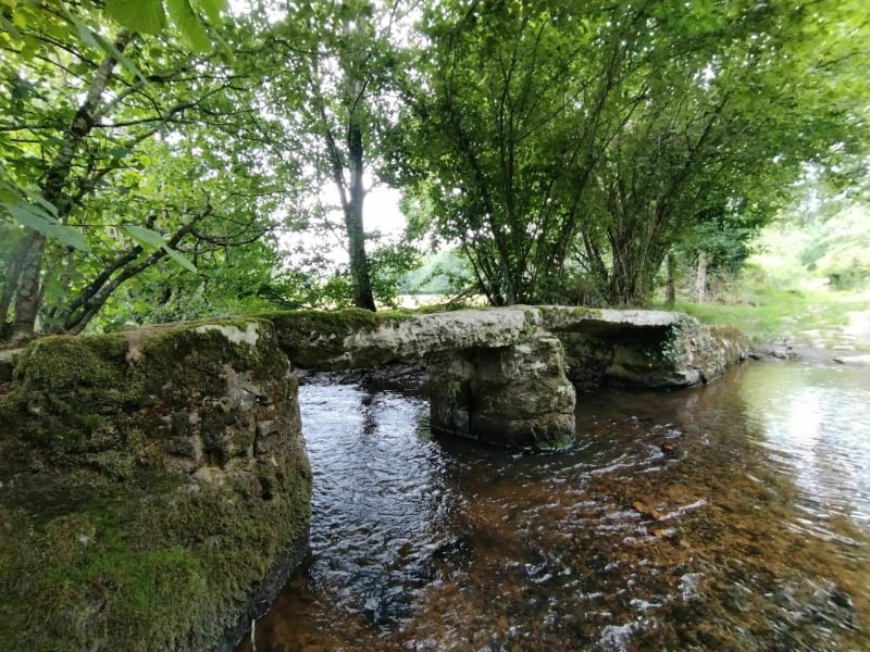 La boucle du Pont de Pierre depuis le Cerisier - Champsecret
