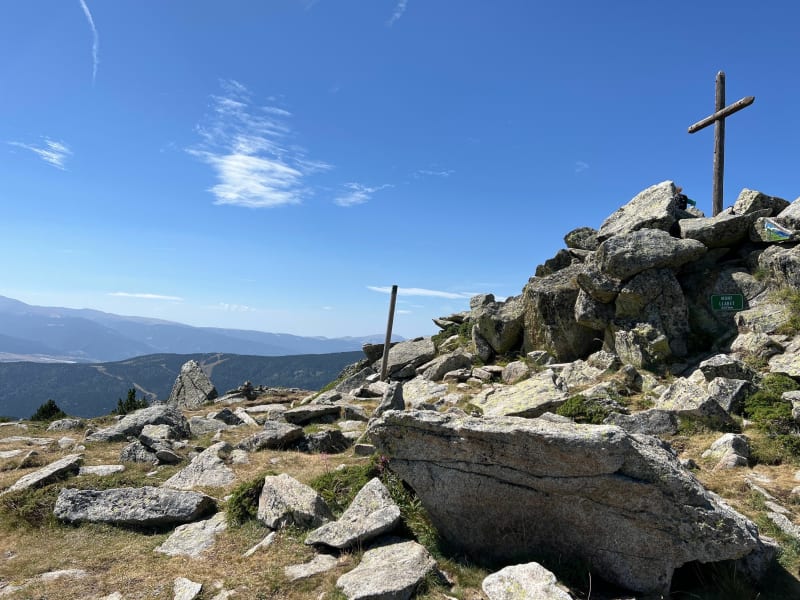Paysages du Mont Llaret jusqu’au bas des Angles - Les Angles