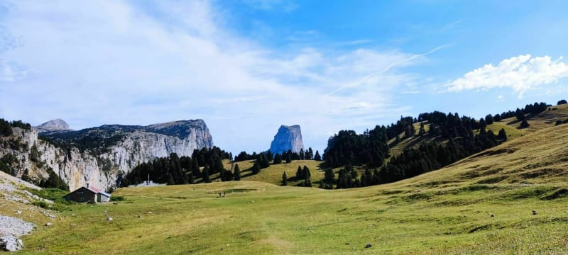 Des Fourchaux au Pas de l'Aiguille et Refuge de Chaumailloux - Chichilianne