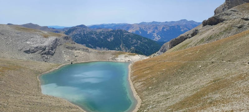 Estenc-Pas de Lausson-Col de la Cayolle - Entraunes