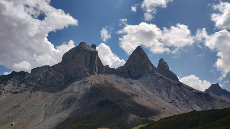 En direction des Aiguilles d'Arves et Basse de Gerbier - Albiez-Montrond
