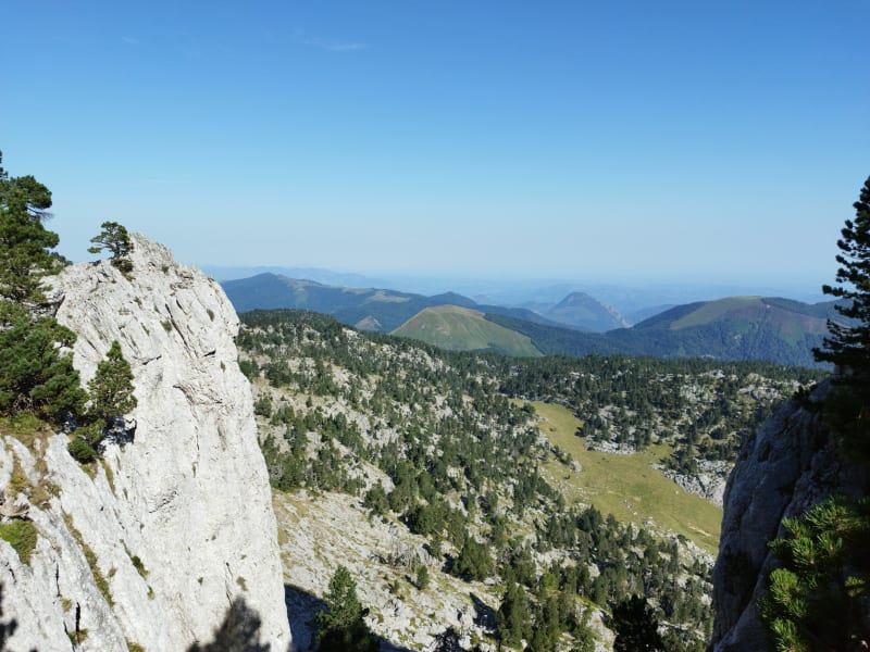 Refuge de l'Abérouat  <=> Pas de L'Osque - Lescun