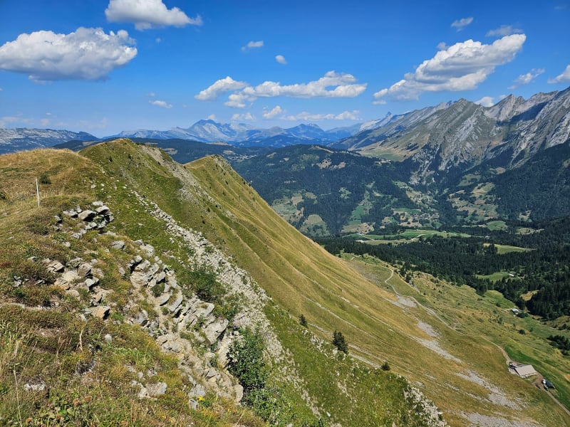 Randonnée  Col de Plan Bois - Sommet de Sulens - Les Clefs
