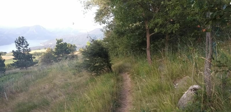 Descente de Saint Apollinaire à Chorges - Saint-Apollinaire