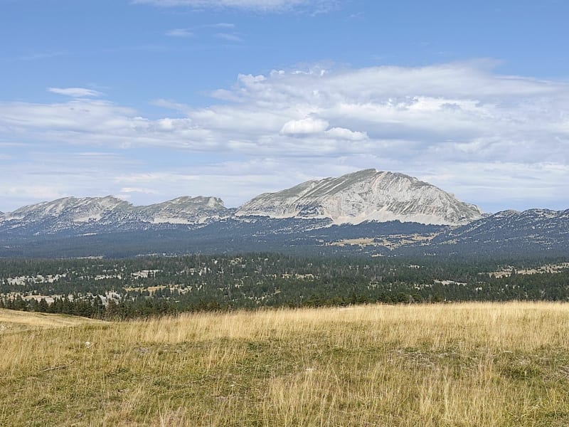Plateau du Beure avec belvédère et Chalet des Ours - Saint-Agnan-en-Vercors