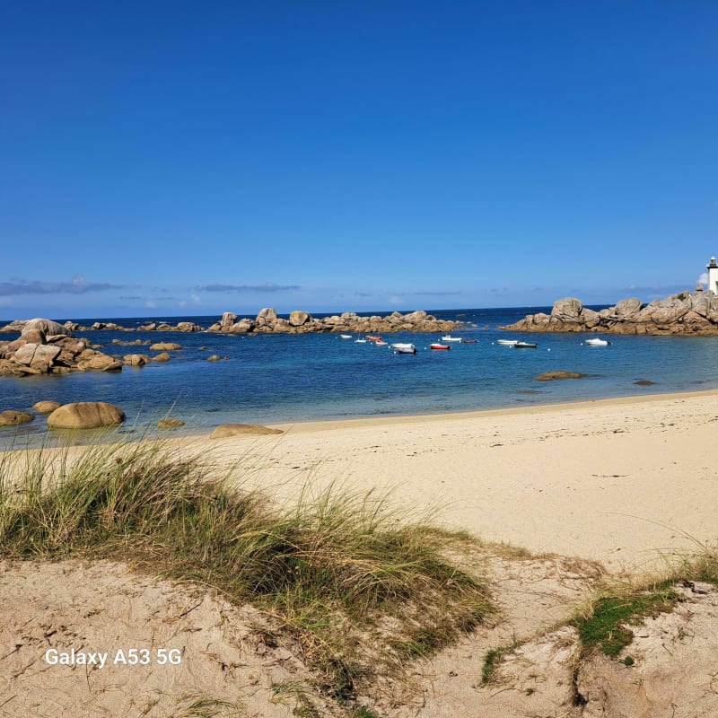Petit bord de mer depuis Menez Ham - Kerlouan