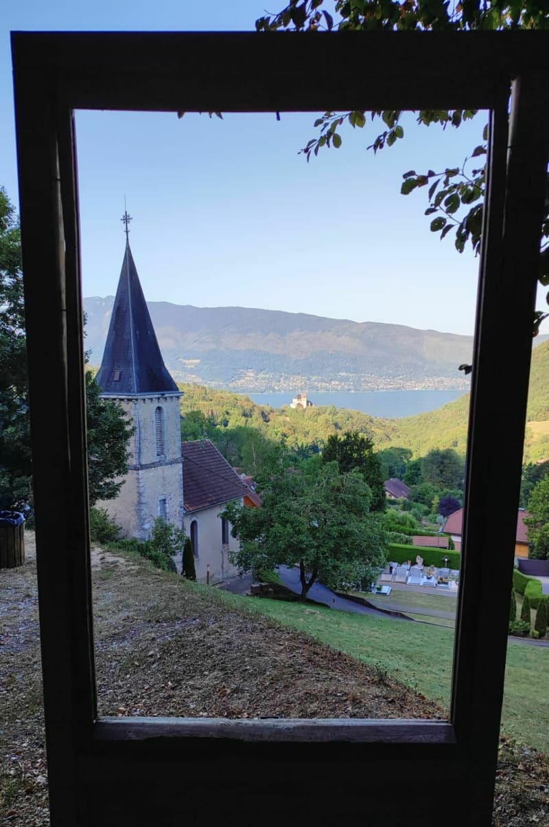 Du village de Bluffy au château de Menthon Saint-Bernard - Bluffy