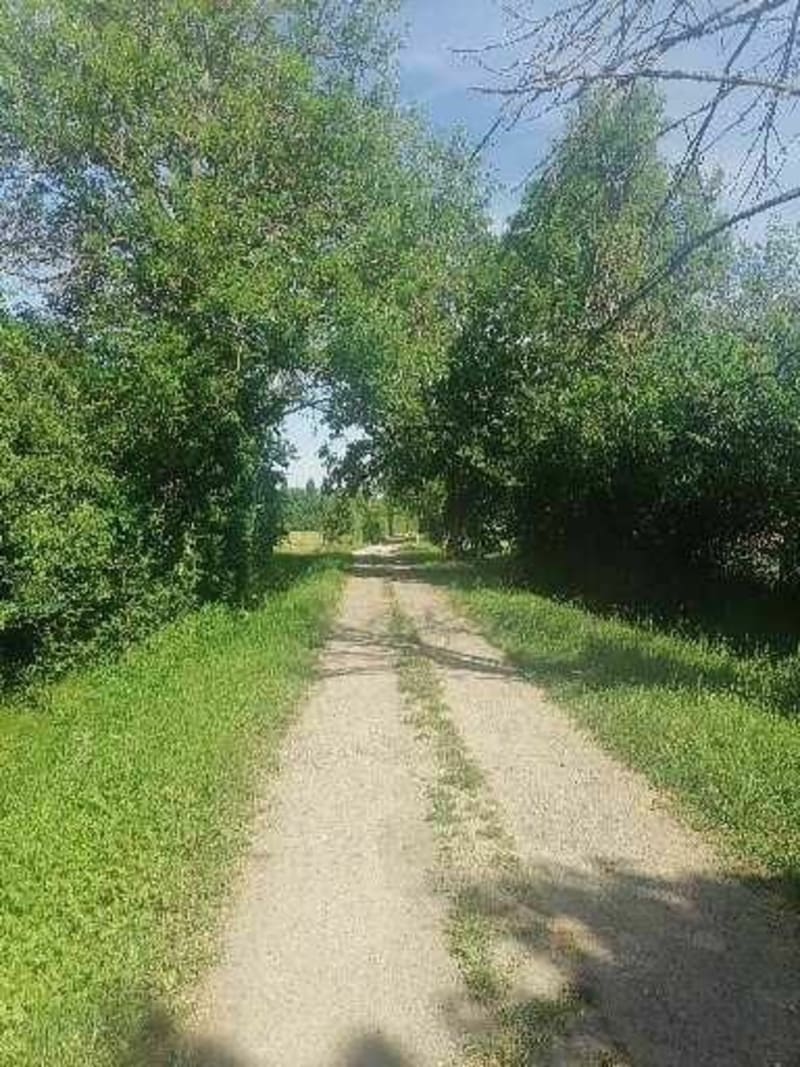 Gravel et route entre Soissons et Fontenoy - Soissons