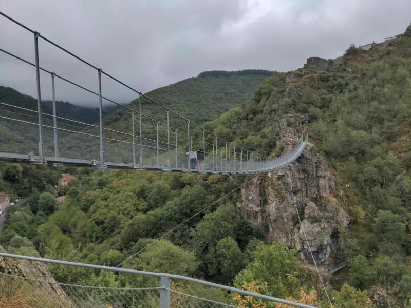 De Mazamet à Hautpoul par les chemins et la passerelle - Mazamet