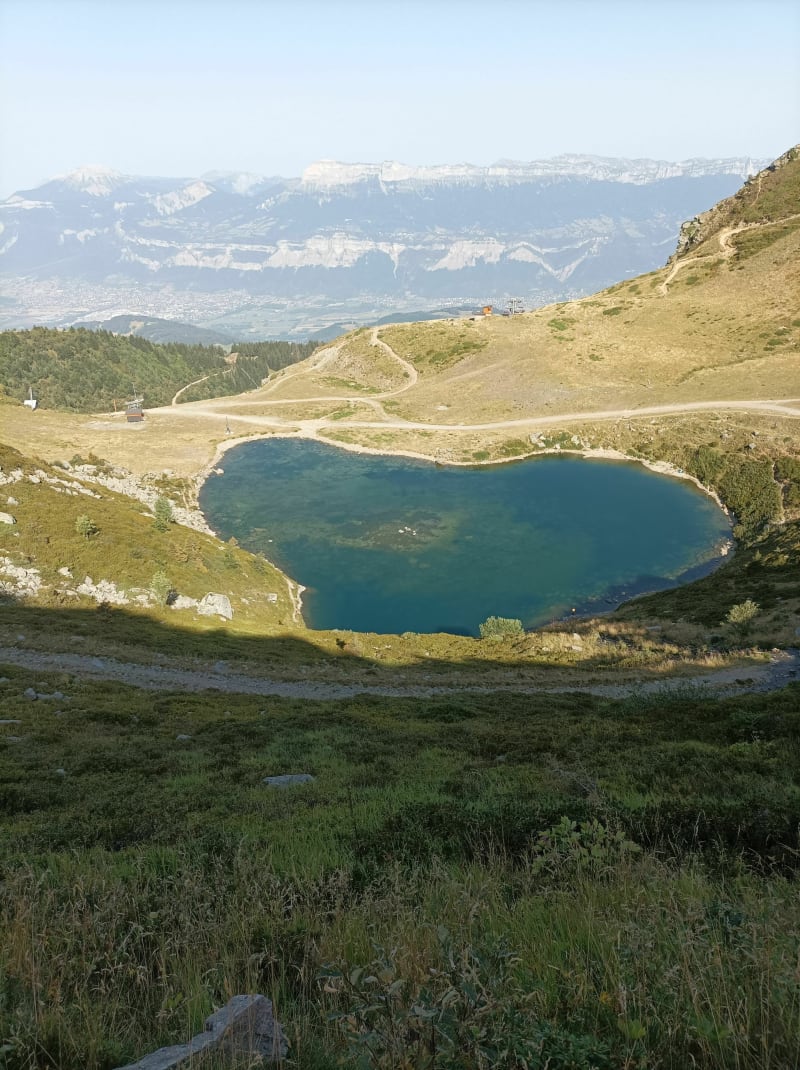 Lac de la Jasse pour les aventuriers - Les Adrets