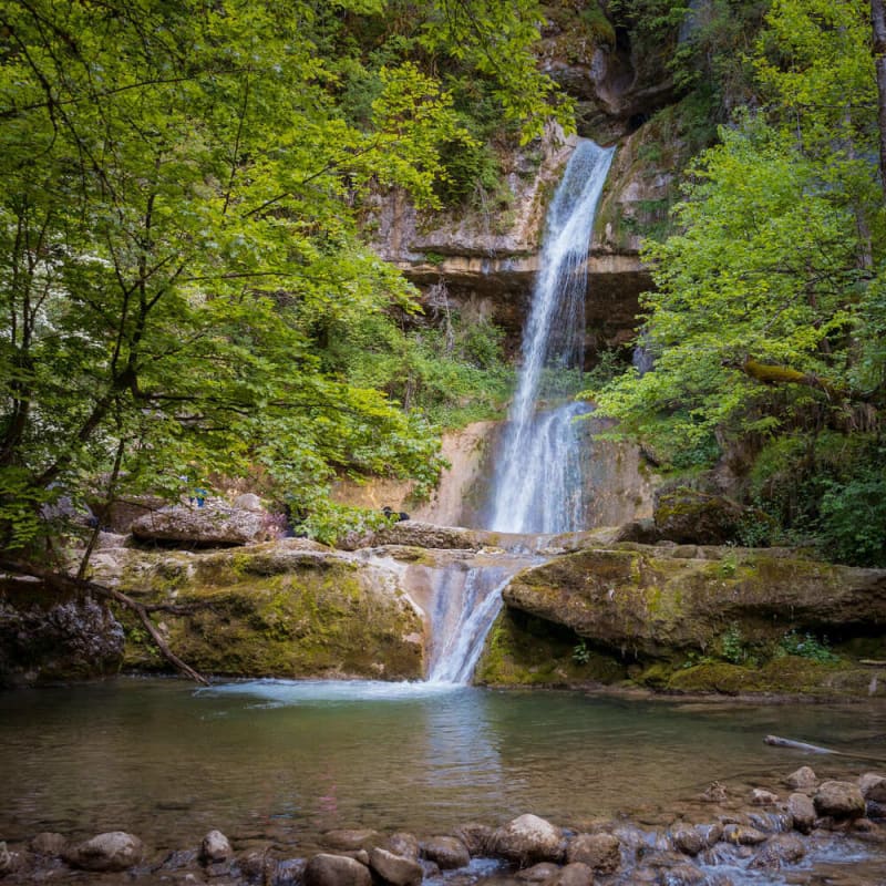 Rando sous le Chesnois jusqu'à la cascade de Vulvoz - Chassal-Molinges