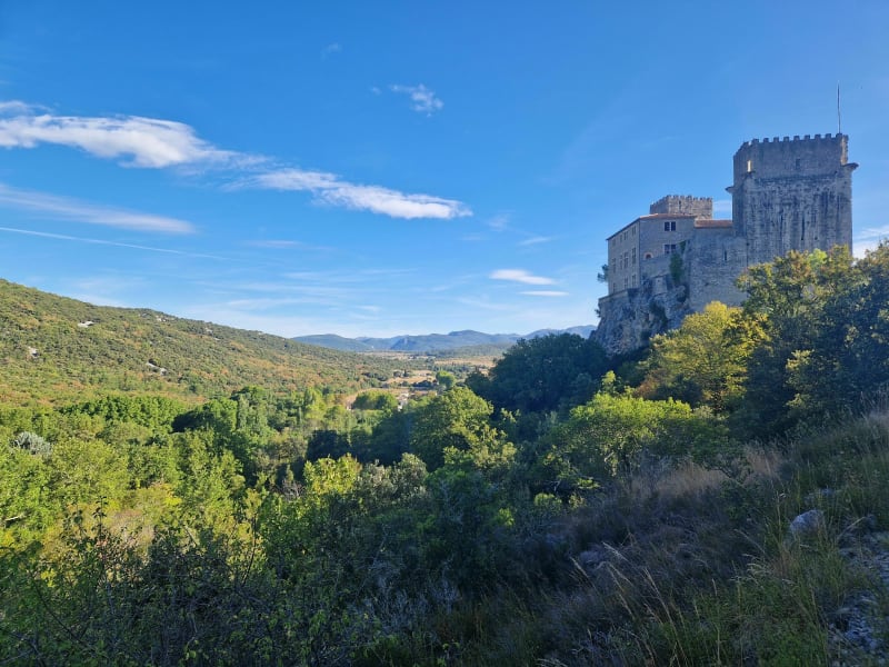 Randonnée entre aven et château - Brissac