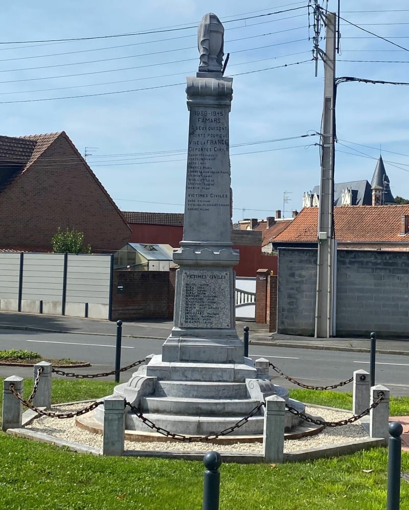 Randonnée dans les champs et petits villages autour de Valenciennes - Famars