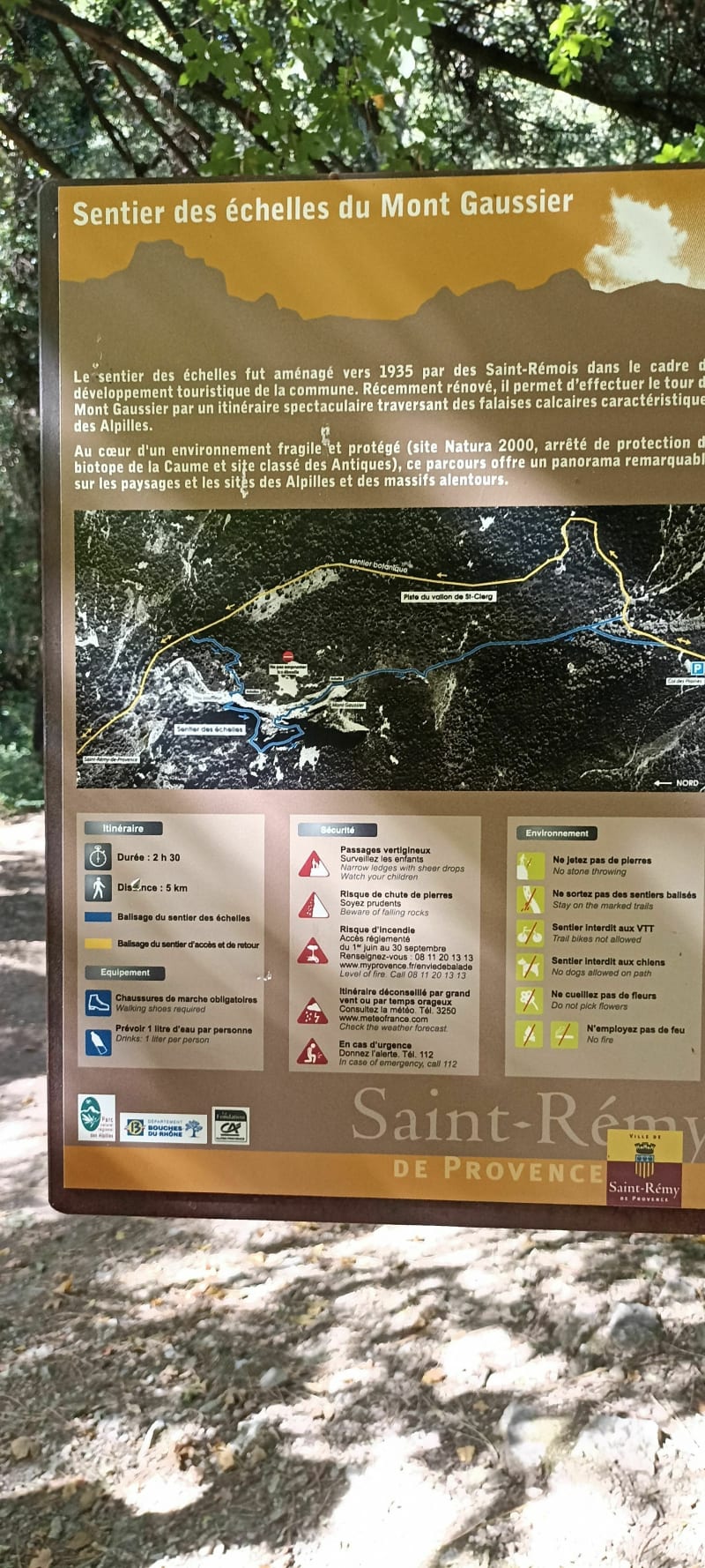 Rando dans les Alpilles au Mont Gaussier - Saint-Rémy-de-Provence