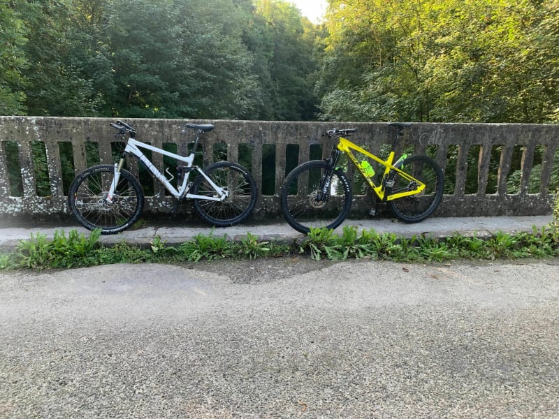 Gricourt,  Riqueval, à vélo - Gricourt