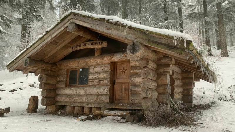 Slapen als een trapper: La Fuste de l’Etoile - Sainte-Marie-aux-Mines
