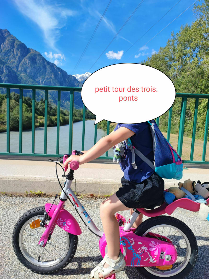 Les 3 ponts, le long de la Romanche - Le Bourg-d'Oisans