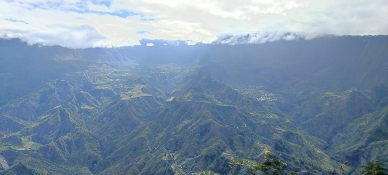 Piton Cabris depuis la Fenêtre des Makes - Saint-Louis