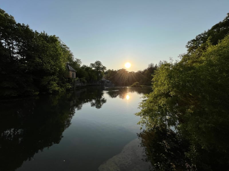 Balade familiale sur les bords de la rivière Ain - Champagnole