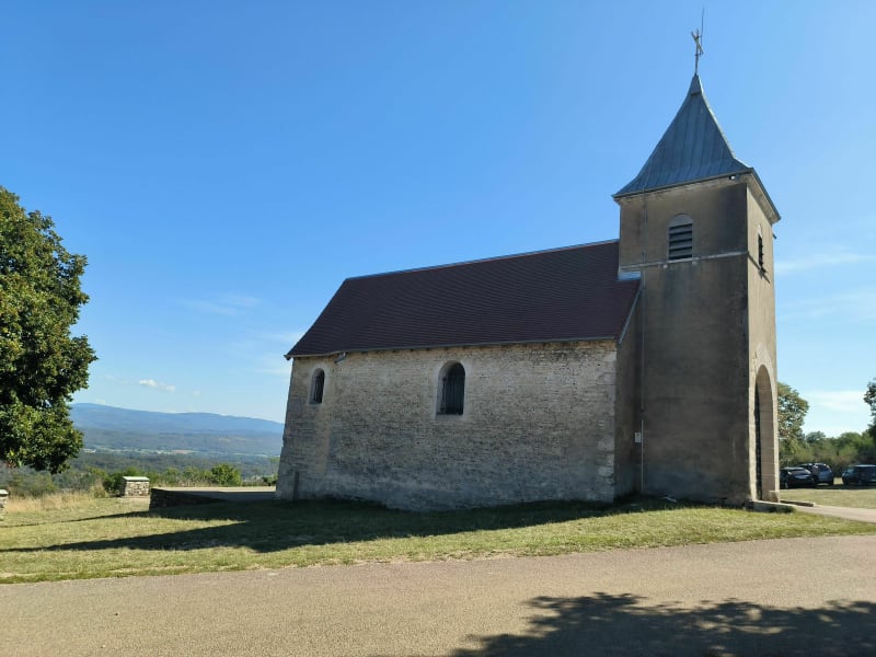 Du col de France à Notre Dame des Conches par Côte des Alagniers - Meillonnas