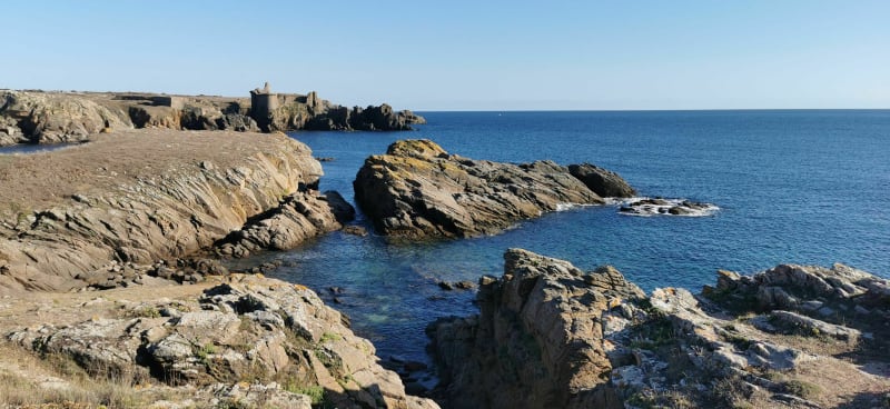 Circuit avec vue panoramique, vieux château et plages - L'Île-d'Yeu