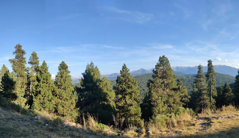 Tour en VTTAE - Forêt de la Llagonne, Col de Creu, La Matte - Matemale