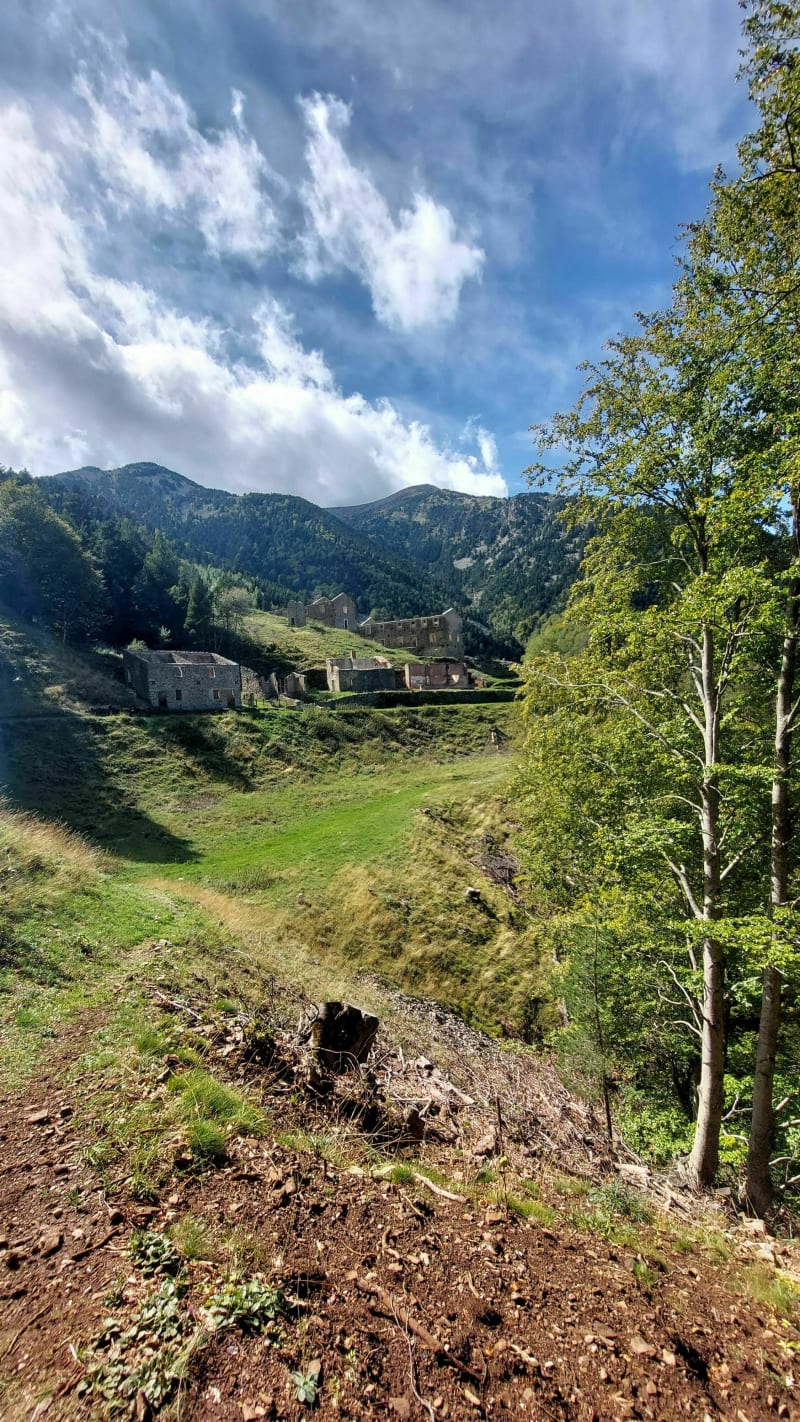Col de Palomeres aux mines de Pinosa - La Bastide