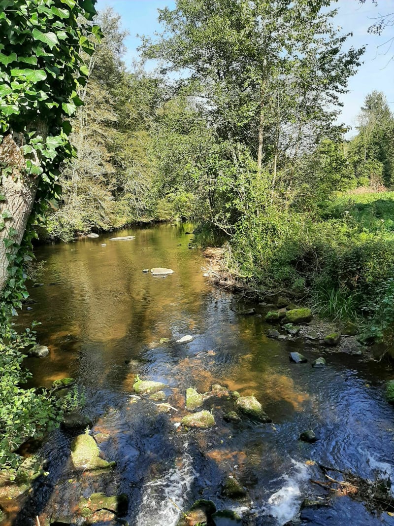 Château, chapelle et rivière à Tonquédec - Tonquédec