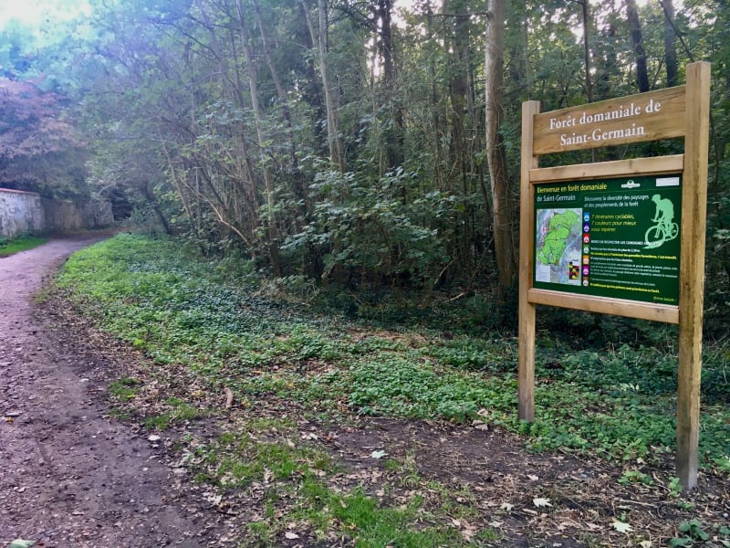 Petit tour en forêt depuis le Mesnil le Roi - Le Mesnil-le-Roi