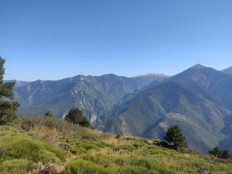 La Cabanasse - Olette Descente VTT Pyrénées Catalanes - La Cabanasse