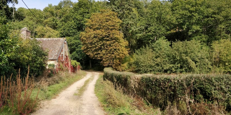 Gaudreville, Le sec Iton et Bois de la Haie - Gaudreville-la-Rivière