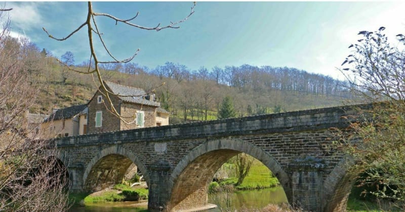 Boucle la Primaube par Pont de la Capelle-Viaur et Comps-la-Grand-Ville - Luc-la-Primaube