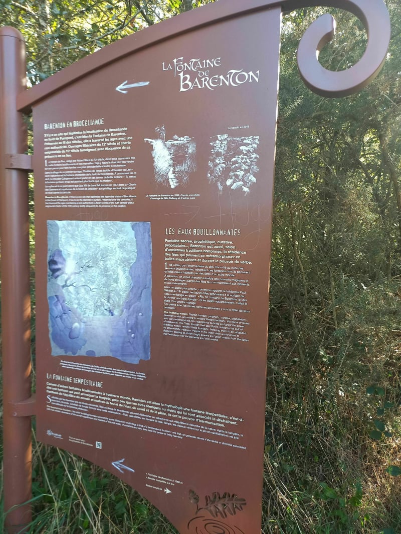 La fontaine de Barenton - Paimpont