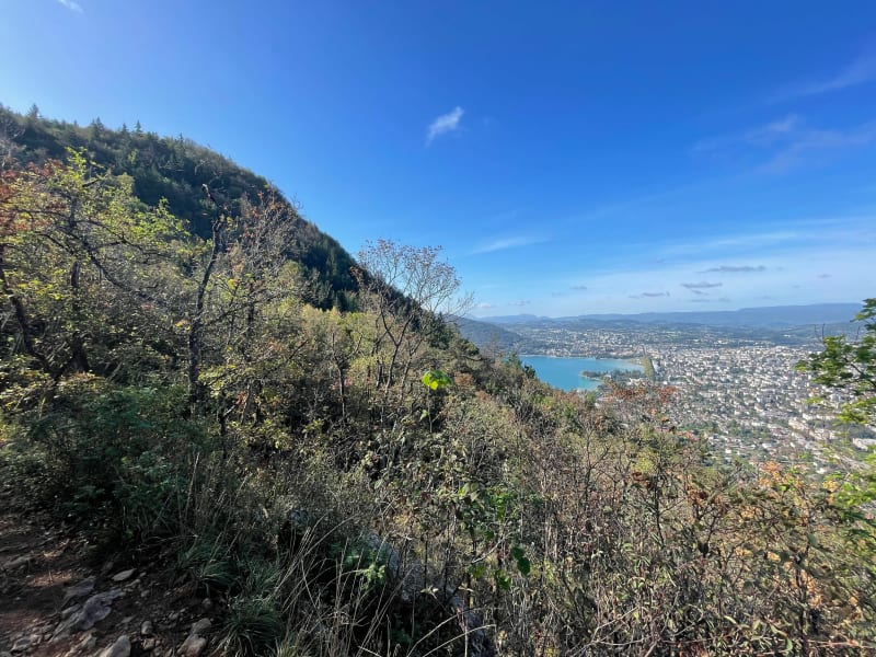Tour des Monts Rampon et Rampignon depuis le petit port - Annecy