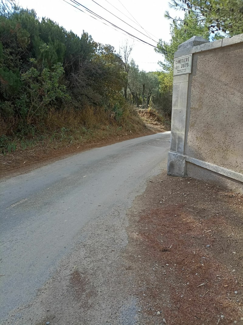 Boucle cimetière juif par le mont Gaussier - Saint-Rémy-de-Provence