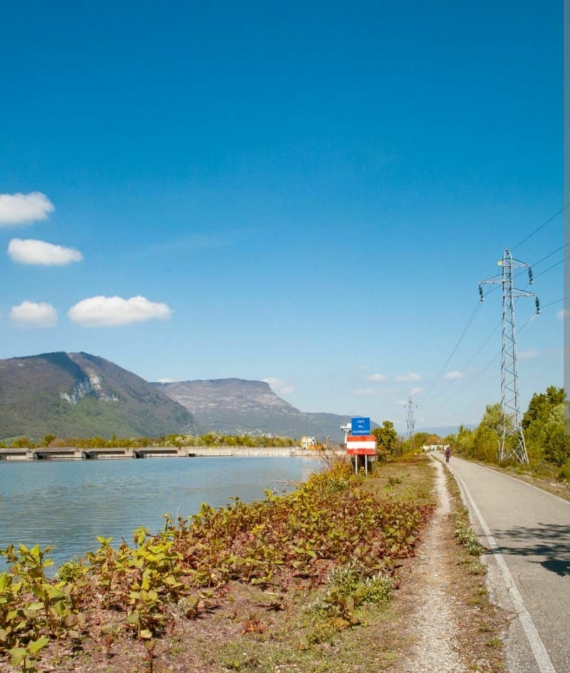 Boucle Grenoble_Veurey-Voroize sur les berges de l'isère - Grenoble