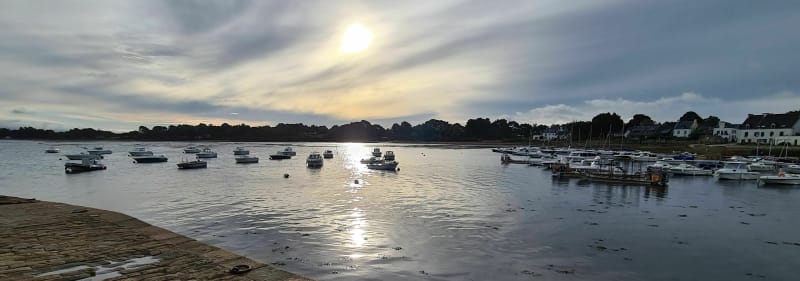 Du vieux moulin au logeo et retour par Tumiac et le port - Arzon